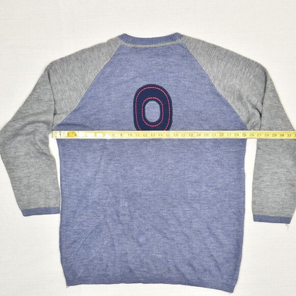 Akademiks Men Pullover Sweater Crew Neck Acrylic Multicolor Size 2XL Y2K - Picture 4 of 8